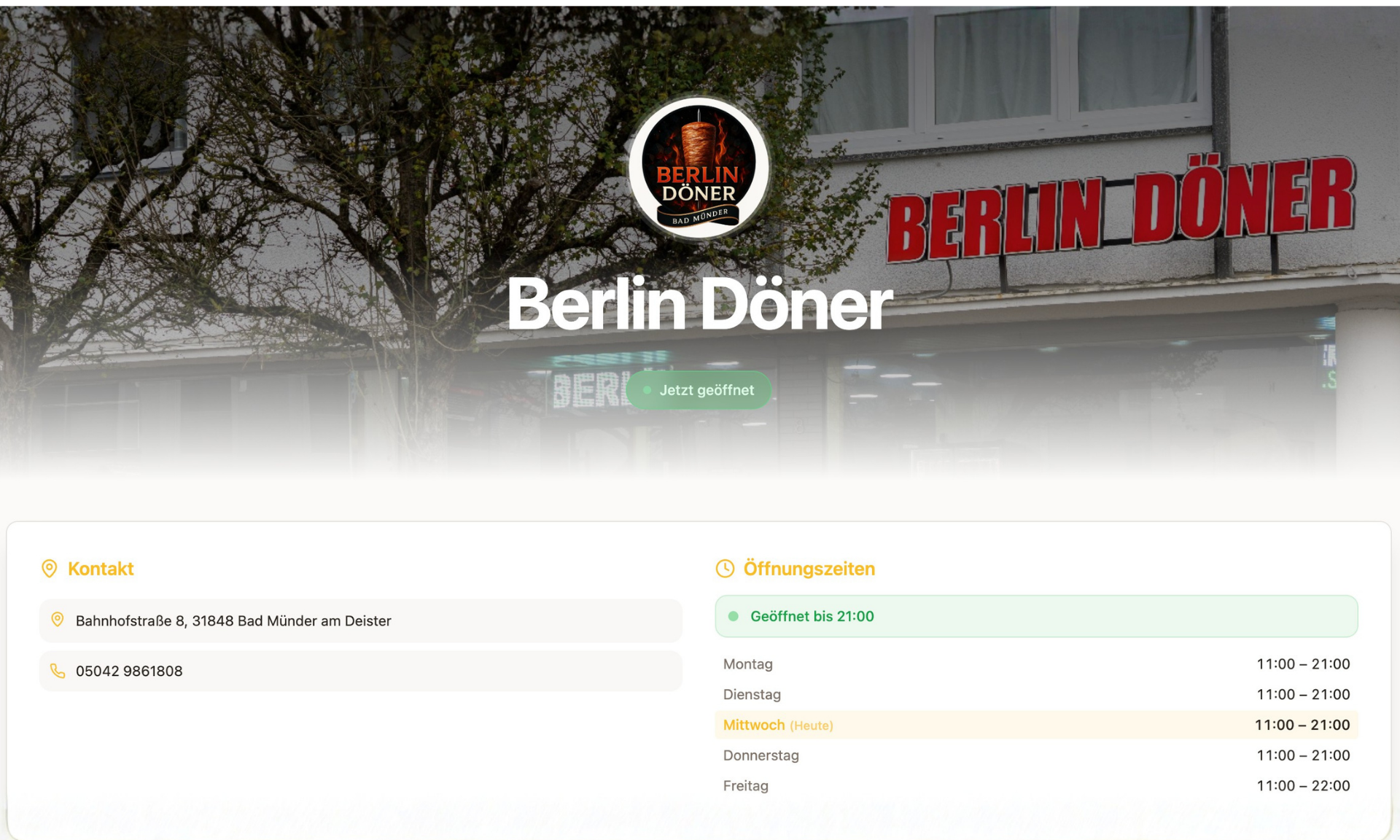 Berlin Döner App Screenshot 3