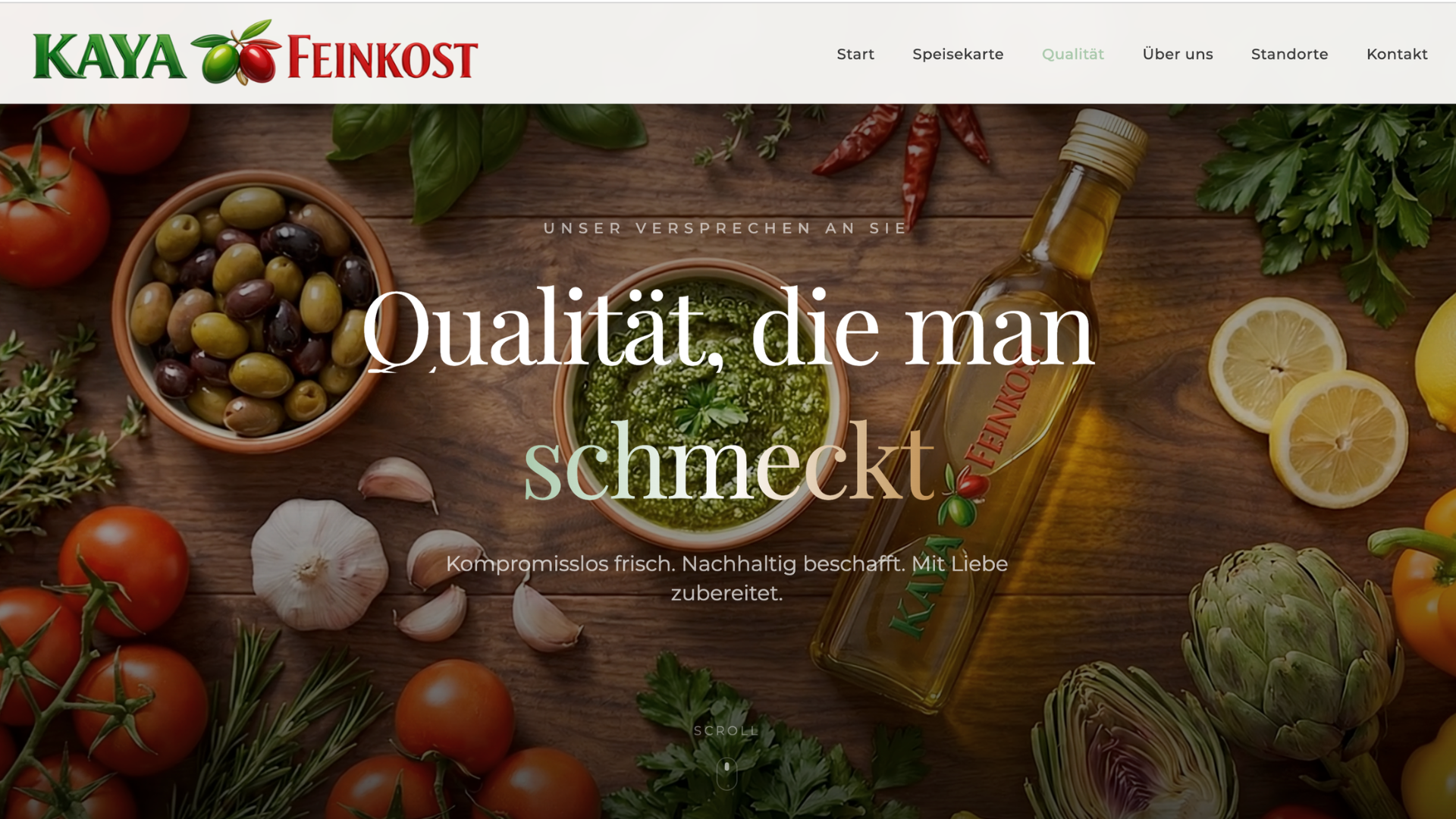 Kaya Feinkost Website