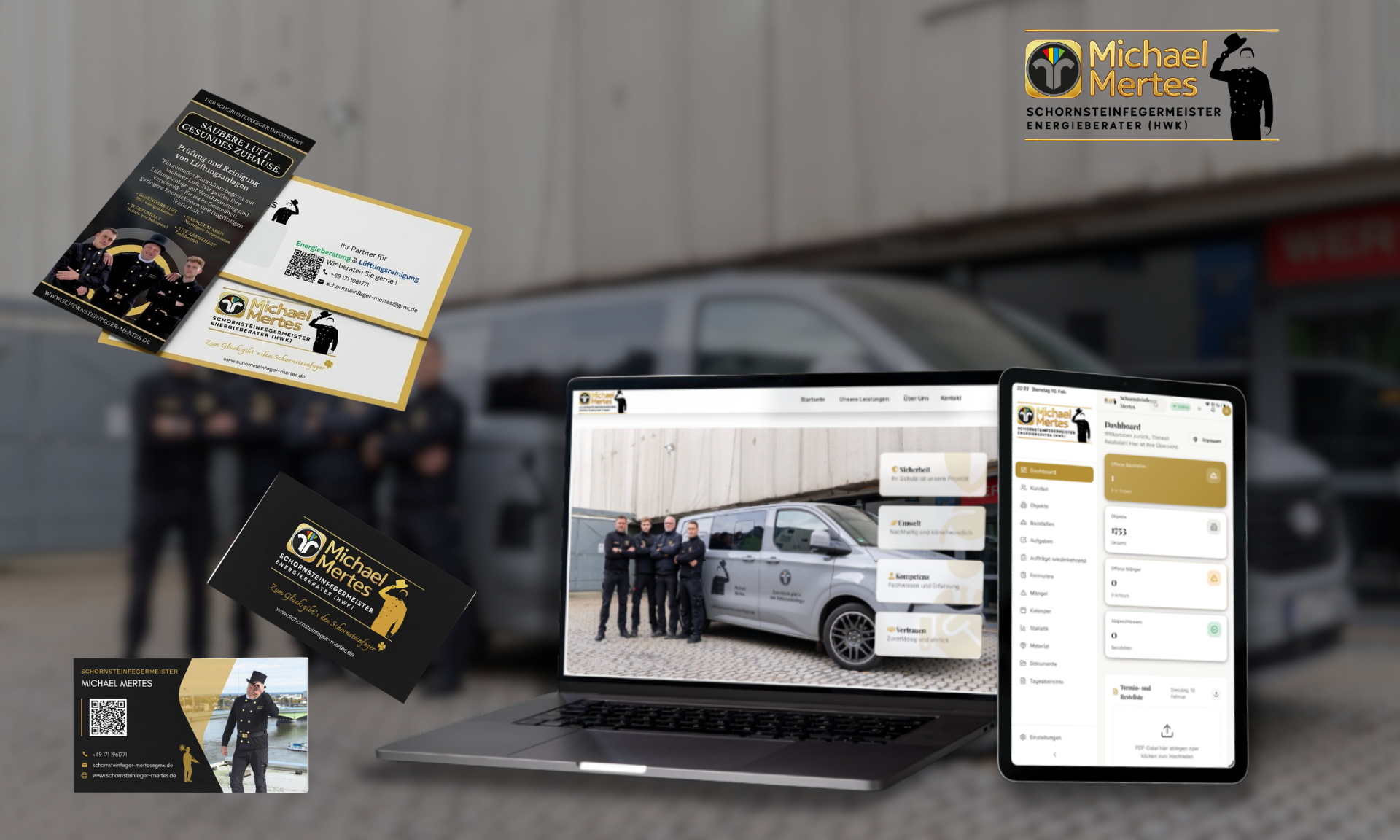 Mertes Website Screenshot 1