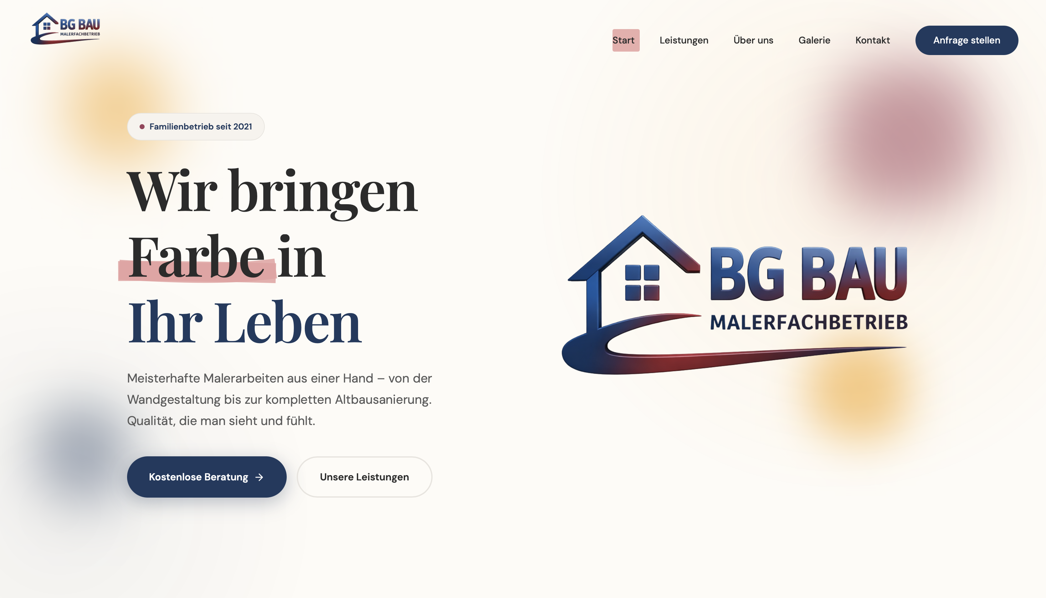 BG BAU Website